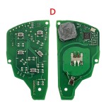 Chevrolet 4+1 Buttons(MVP) Smart key 433MHz ID49 Chip Fob FCC ID: YG0G21TB(No logo/Chevrolet logo/GMC logo/Buick logo)