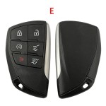 Chevrolet 4+1 Buttons Smart key 433MHz ID49 Chip Fob FCC ID: YG0G21TB(No logo/Chevrolet logo/GMC logo/Buick logo)