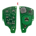 Chevrolet 4+1 Buttons Smart key 433MHz ID49 Chip Fob FCC ID: YG0G21TB(No logo/Chevrolet logo/GMC logo/Buick logo)