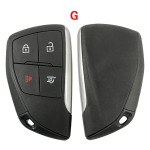 Chevrolet 3+1 Buttons(MVP) Smart key 433MHz ID49 Chip Fob FCC ID: YG0G21TB(No logo/Chevrolet logo/GMC logo/Buick logo)