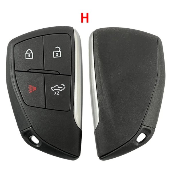 Chevrolet 3+1 Buttons(Pickup) Smart key 433MHz ID49 Chip Fob FCC ID: YG0G21TB(No logo/Chevrolet logo/GMC logo/Buick logo)