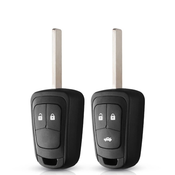 Key Shell 2/3 Button HU100 Blade(No logo/With logo)