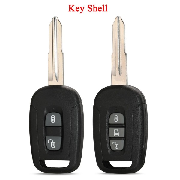Chevrolet 2/3 Buttons key shell