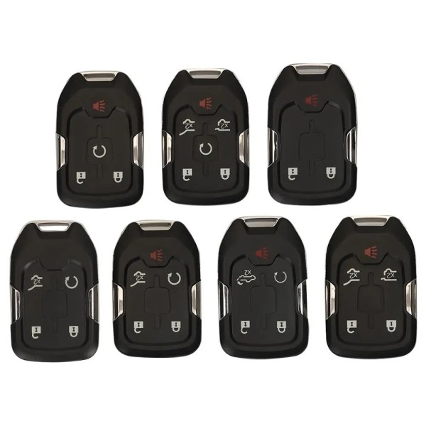 Chevrolet 2+1/3+1/4/4+1/5+1 Buttons smart key shell (No logo/Chevrolet logo/GMC logo)
