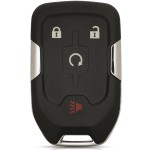 Chevrolet 2+1/3+1/4/4+1/5+1 Buttons smart key shell (No logo/Chevrolet logo/GMC logo)