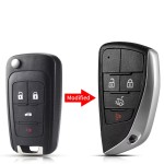 Chevrolet 2/3/3+1/4+1 Buttons Smart key shell (No logo/Chevrolet logo/Opel logo)
