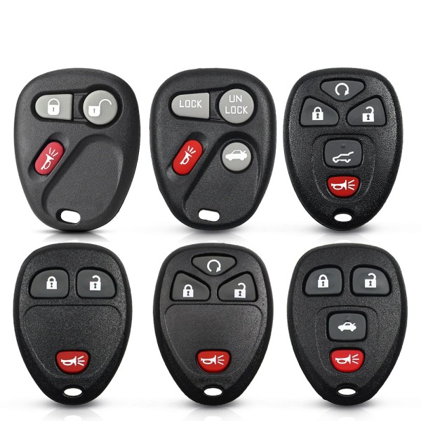 GMC/Chevrolet remote shell (With/No battery hold)