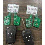Chevrolet 3 buttons 433 70chip smart /no smart