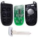 2/2+1/3/3+1 Buttons 433Mhz ASK 4A/pcf7953M For Chrysler Dodge Charger  M3N40821302(No logo/Chrysler logo/Dodge logo)