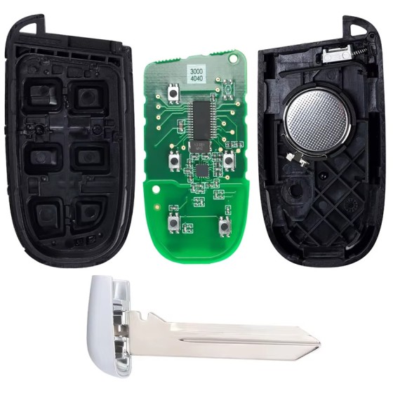 2/2+1/3/3+1 Buttons 433Mhz ASK 4A/pcf7953M For Chrysler Dodge Charger  M3N40821302(No logo/Chrysler logo/Dodge logo)