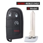 2/2+1/3/3+1 Buttons 433Mhz ASK 4A/pcf7953M For Chrysler Dodge Charger  M3N40821302(No logo/Chrysler logo/Dodge logo)