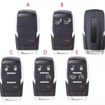 GQ4-76T Remote Fob For Dodge RAM 2500 3500 4500 5500 433.92MHz 4A Chip(No logo/With logo)