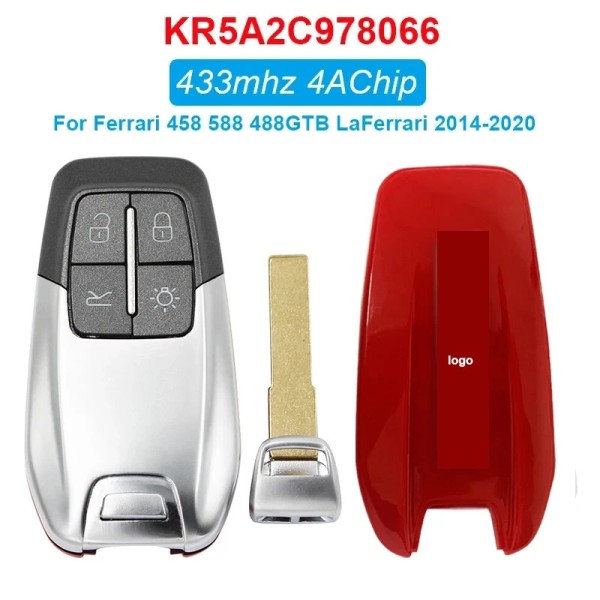 Aftermarket 4A Chip Remote Key For Ferrari key