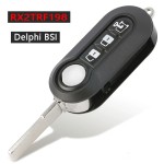 Fiat 3 Buttons 433MHz PCF7946A ID46 Delphi BSI LTQF12AM433TX(No logo/With logo)