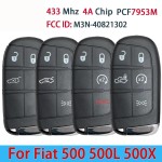 2/3/4/5/3+1/4+1 Button Smart Remote Key Fob 433MHz 4A Chip M3N-40821302(No logo/With logo)