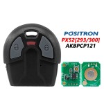 For Brazil Positron Flex (PX52) Fiat Alarm System AKBPCP121/101/120
