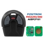 For Brazil Positron Flex (PX52) Fiat Alarm System AKBPCP121/101/120