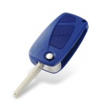 2/3 Button Flip Folding Remote Key Shell Case Fob Black/Blue(No logo/With logo)