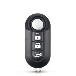 FIAT 3 Buttons Folding Car Key Case Alarm Keyless(No logo/With logo)