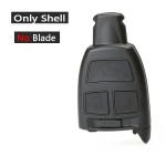3 Button Remote Key Shell Case Fob No/With Uncut Blade