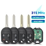 Ford 2+1/3+1/4+1 Buttons 315MHz 4D63 Chip OUC6000022(No logo/With logo)