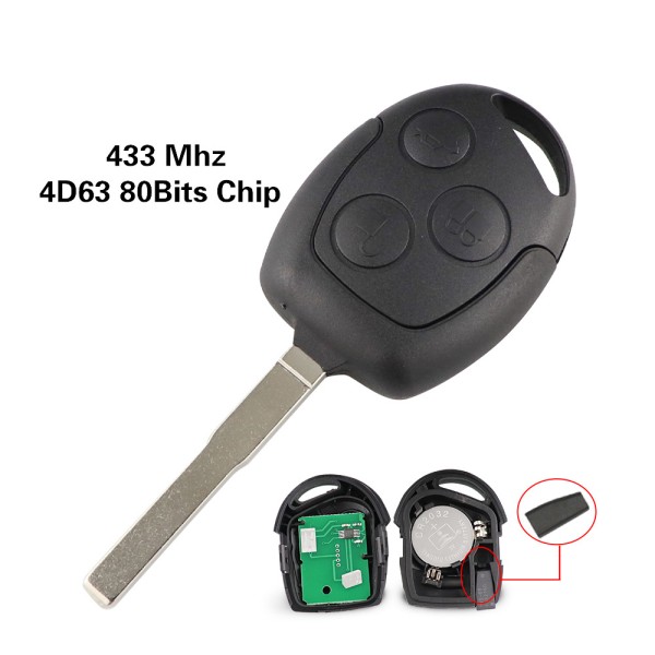 KR55WK47899 433MHz 4D63/4D60/No Chip (HU101 Blade)(No logo/With logo)