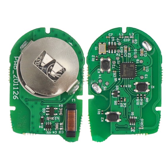 Ford 3 Buttons 433MHz 4D63 Chip P/N:6C1T15K601AG(No logo/With logo)