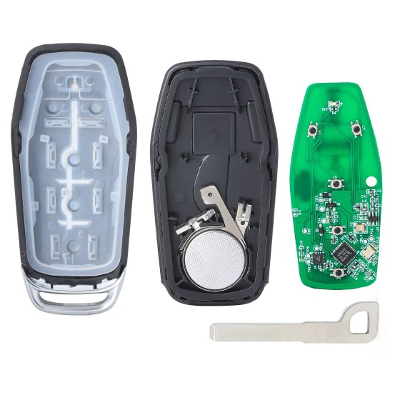 2016-2017 Ford Explorer / 4-Button Smart Key / PN: 164-R8140 / M3N-A2C31243300  (No logo/With logo)