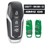 2016-2017 Ford Explorer / 4-Button Smart Key / PN: 164-R8140 / M3N-A2C31243300  (No logo/With logo)