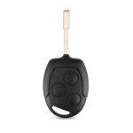 Ford 3 Button Remote Car Key Shell Case HU101/FO21 Blade(With logo)