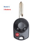 Ford 2+1/3+1 Buttons Car Key Shell (No logo/With logo)
