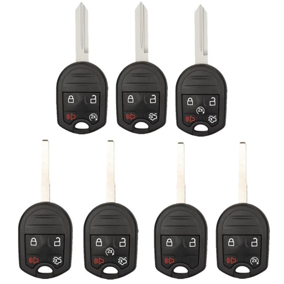 Ford 2+1/3+1/4+1 Buttons Car Key Shell (No logo/With logo)