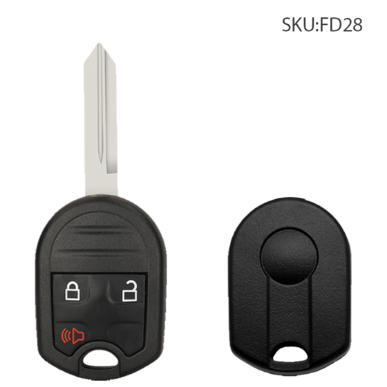 Ford 2+1/3+1/4+1 Buttons Car Key Shell (No logo/With logo)