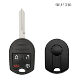 Ford 2+1/3+1/4+1 Buttons Car Key Shell (No logo/With logo)