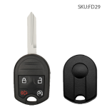 Ford 2+1/3+1/4+1 Buttons Car Key Shell (No logo/With logo)