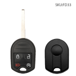Ford 2+1/3+1/4+1 Buttons Car Key Shell (No logo/With logo)