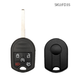 Ford 2+1/3+1/4+1 Buttons Car Key Shell (No logo/With logo)
