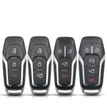 Ford 2+1/3/3+1/4/4+1 Buttons Smart Prox Remote Key Shell Case (No logo/With logo)