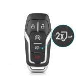 Ford 2+1/3/3+1/4/4+1 Buttons Smart Prox Remote Key Shell Case (No logo/With logo)