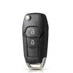 Ford 2/2+1/3/3+1 Buttons Flip Remote Key Shell Case (No logo/With logo)