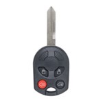 Ford 3+1 Buttons MVP Car Key Shell (With logo)