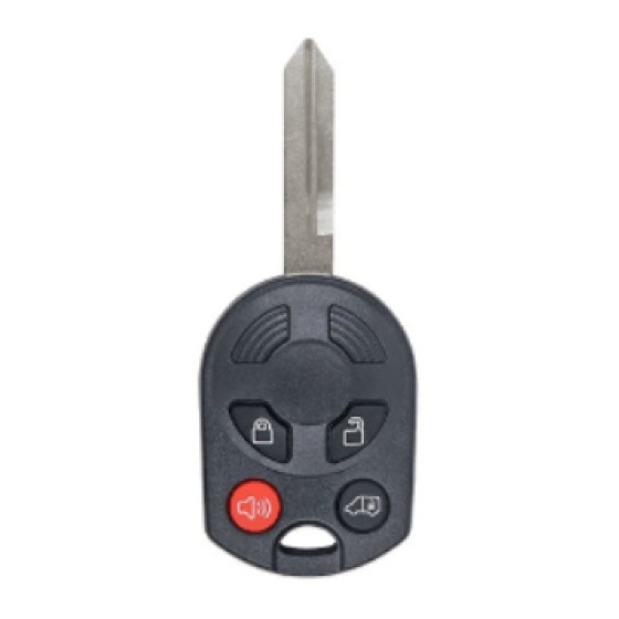 Ford 3+1 Buttons MVP Car Key Shell (With logo)