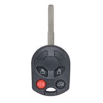 Ford 3+1 Buttons MVP Car Key Shell (With logo)