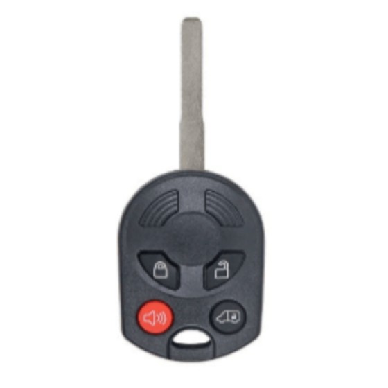 Ford 3+1 Buttons MVP Car Key Shell (With logo)