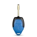 Ford Transit 2006-2014 Remote Key Shell Case Fob No/FO21 Blade Blue(With logo)
