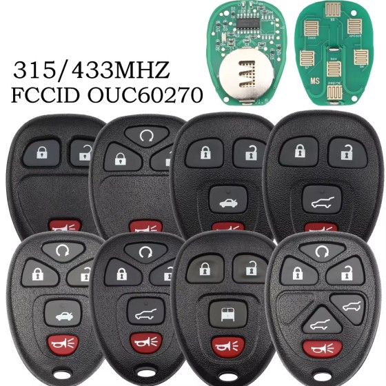 GMC Remote Control OUC60270 315/433Mhz