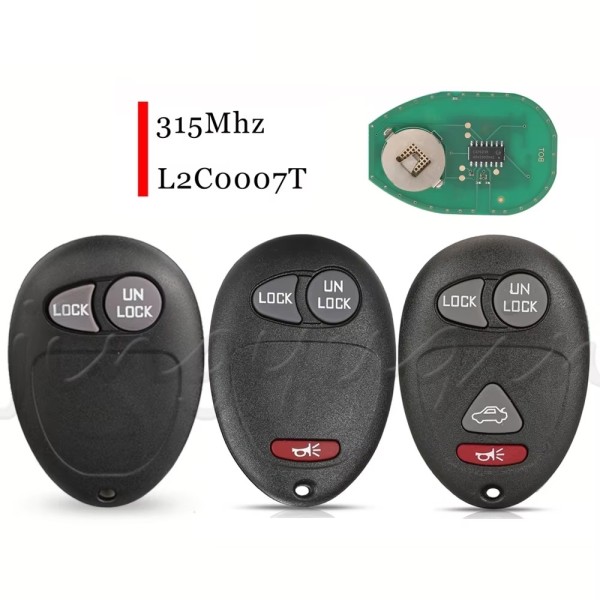 2/3/4BT Fob Control 315/433Mhz L2C0007T