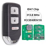 Honda Buttons 313.8MHz ID47 Chip KR5V1X