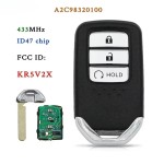 Honda HRV 433Mhz ID47Chip KR5V2X 72147-T5A-G01
