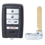 Honda 4 Buttons new smart key shell